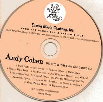 CD Andy Cohen: Built Right On The Ground