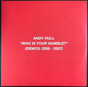 2LP Andy Hull: Who Is Your Humble? (Demos: 2006 - 2007) / Born Of You (Demos 2008 - 2010) CLR