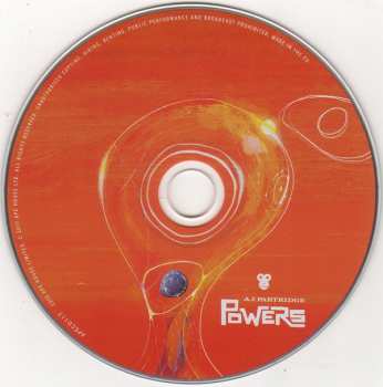CD Andy Partridge: Powers (12 Sound Pieces Inspired By The Art Of Richard M. Powers)