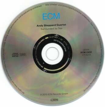 CD Andy Sheppard Quartet: Surrounded By Sea