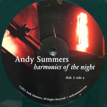 2LP Andy Summers: Harmonics Of The Night CLR | LTD
