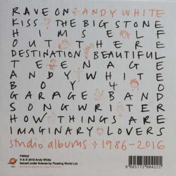 12CD/Doos Andy White: Studio Albums 1986-2016