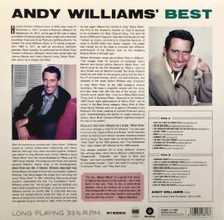 LP Andy Williams: Andy's Best LTD