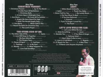 2CD Andy Williams: Christmas Present / The Other Side Of Me / Andy / Let’s Love While We Can