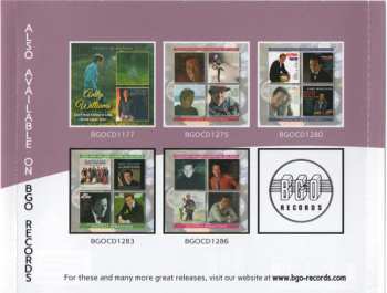 2CD Andy Williams: Christmas Present / The Other Side Of Me / Andy / Let’s Love While We Can