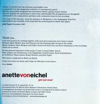 CD Anette Von Eichel: Get Out Now!
