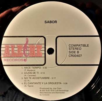 LP Angel Canales: Sabor
