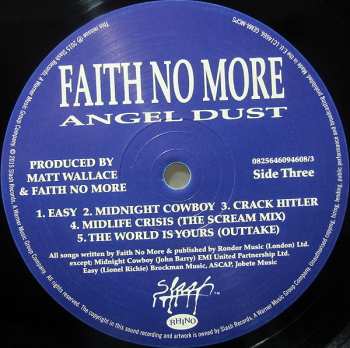 2LP Faith No More: Angel Dust DLX