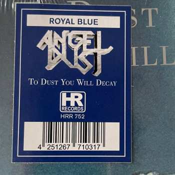 LP Angel Dust: To Dust You Will Decay CLR
