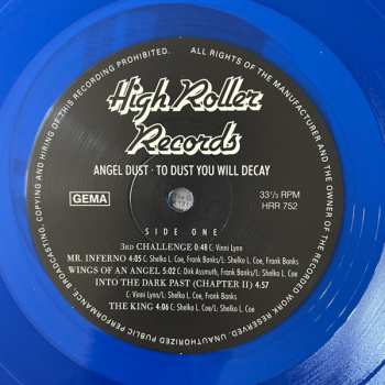LP Angel Dust: To Dust You Will Decay CLR
