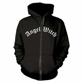 Merch Angel Witch: Hoodie Met Rits Baphomet (black)