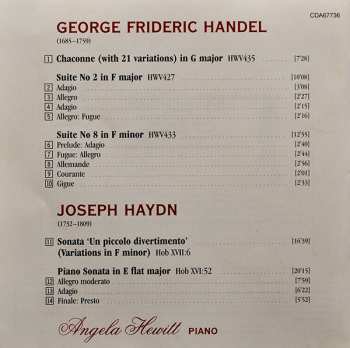 CD Joseph Haydn: Angela Hewitt Plays Handel & Haydn