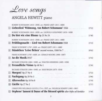 CD Angela Hewitt: Love Songs