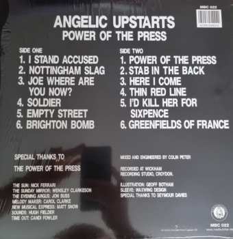 LP Angelic Upstarts: Power Of The Press