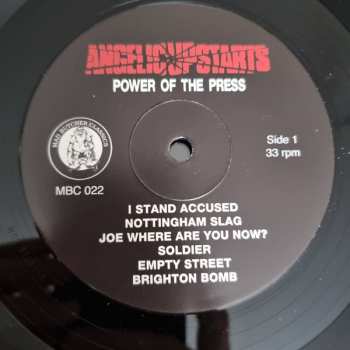 LP Angelic Upstarts: Power Of The Press