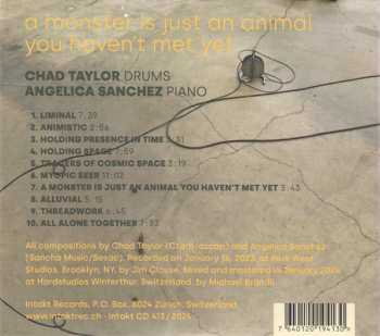 CD Chad Taylor: A Monster Is Just An Animal You Haven't Met Yet