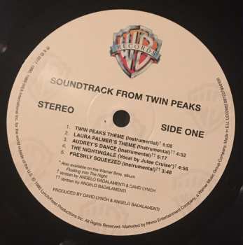 LP Angelo Badalamenti: Music From Twin Peaks