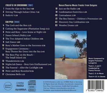 CD Angelo Francesco Lavagnino: Calypso / Italia '61 In Circarama (Original Motion Picture Soundtracks) LTD