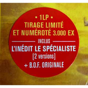 LP Johnny Hallyday: Le Spécialiste - Bande Originale Du Film LTD | NUM