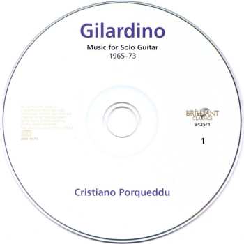 14CD/Doos Cristiano Porqueddu: Complete Music For Solo Guitar · 1965–2013