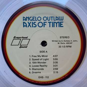 LP Angelo Outlaw: Axis Of Time CLR | LTD