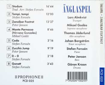 CD Änglaspel: Zanzibar Foxtrot