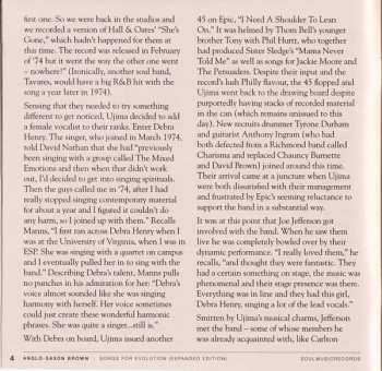 CD Anglo Saxon Brown: Songs For Evolution