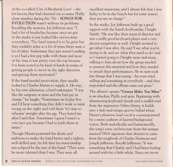 CD Anglo Saxon Brown: Songs For Evolution