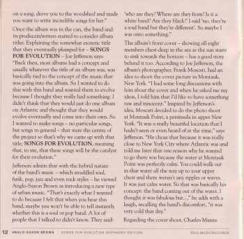 CD Anglo Saxon Brown: Songs For Evolution