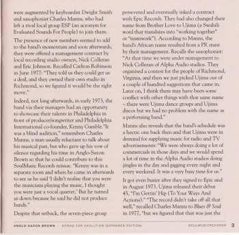 CD Anglo Saxon Brown: Songs For Evolution