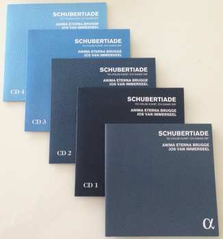 4CD/Doos Anima Eterna: Schubertiade 'Du Holde Kunst, Ich Danke Dir'