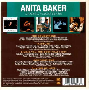 5CD/Doos Anita Baker: Original Album Series