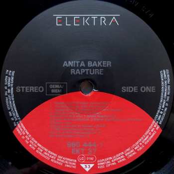 LP Anita Baker: Rapture