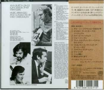 CD Ann Burton: Sings For Lovers And Other Strangers LTD