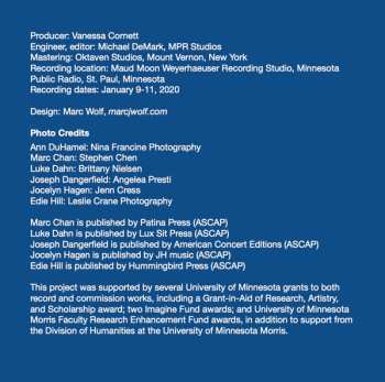 CD Ann DuHamel: Rückblick: New Piano Music Inspired By Brahms