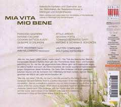 CD Ann Hallenberg: Mia Vita Mio Bene