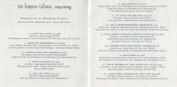 CD Ann Hampton Callaway: Easy Living