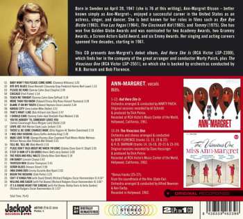 CD Ann Margret: And Here She Is / The Vivacious One