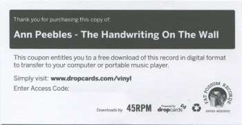 LP Ann Peebles: The Handwriting Is On The Wall