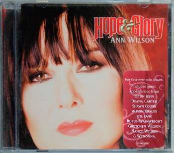 CD Ann Wilson: Hope & Glory