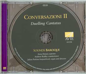 CD Anna Dennis: Conversazioni II - Duelling Cantatas