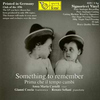 Album Gianni Coscia: Something To Remember 'Prima Che Il Tempo Cambi'