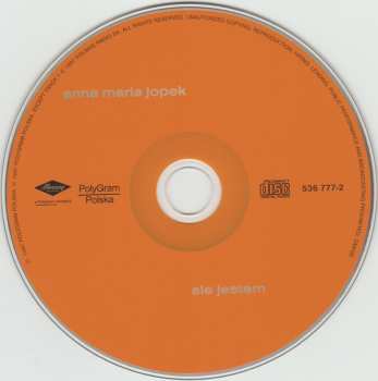 CD Anna Maria Jopek: Ale Jestem