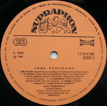 LP Anna Rusticano: Anna Rustikano