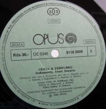 LP Jiří Šrámek: Cesta K Februáru