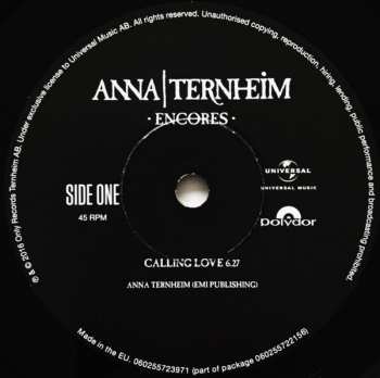 2LP/SP Anna Ternheim: Live In Stockholm