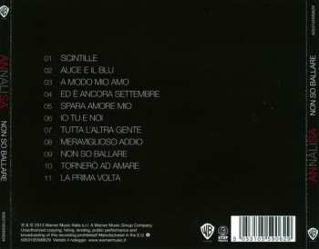 CD Annalisa Scarrone: Non So Ballare