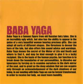 CD Annbjorg Lien: Baba Yaga