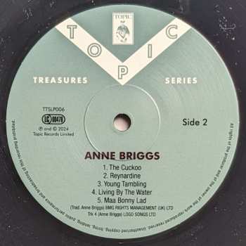 LP/SP Anne Briggs: Anne Briggs LTD