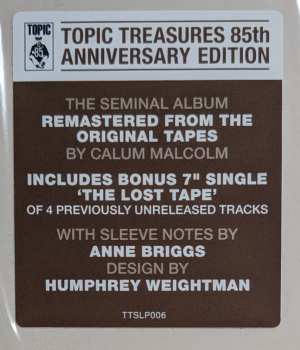LP/SP Anne Briggs: Anne Briggs LTD